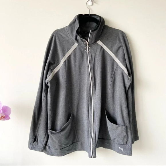 Nola Athletic Zip  Up Jacket - Picture 1 of 16